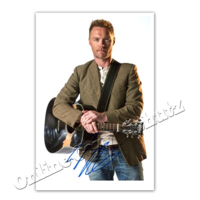 Ronan Keating - Boyzone  -  Autogrammfoto  / Autograph [AK6]