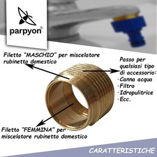 Connettore Universale Per Tubo Da Giardino: Adattatore Per Rubinetto Miscelatore Di Cucina E Bagno