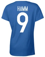 Mia Hamm US Women's Soccer Team 2 Sides LADIES Tee Shirt 1183