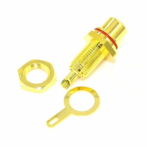 Jual Pair RCA Female Socket Connector Chassis Panel Mount Adapter RCA Plug Full01