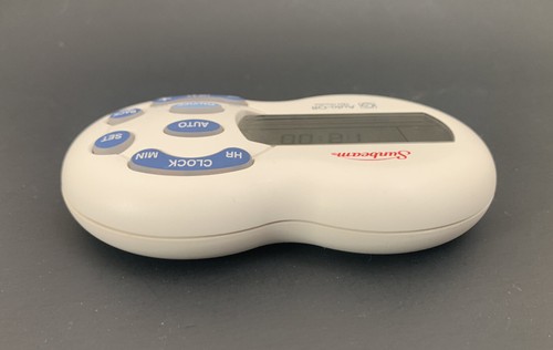 Controlador de manta eléctrica remoto inalámbrico Sunbeam P127P digital 038-M082R - Imagen 5 de 10