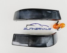 SCHWARZE Blinker Leuchten Renault 5 R5 GT Turbo GTE GTX Super Exclusiv Baccara