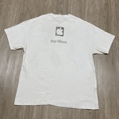 Apple Shirt XL 00s Y2k Distressed Palo Alto Shop Different