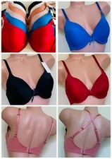3-6 T-Shirt Bras No Padding SOFT COMFY Convertible Women Seamless Underwire BRA