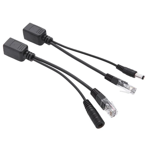 Passive Power over Ethernet PoE Adapter Injector+ Splitter Kit 5v 12v 24v 48v