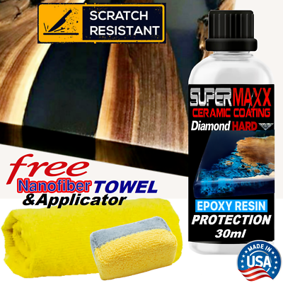 EPOXY RESIN CLEAR PROTECTION NANO CERAMIC COATING SCRATCH