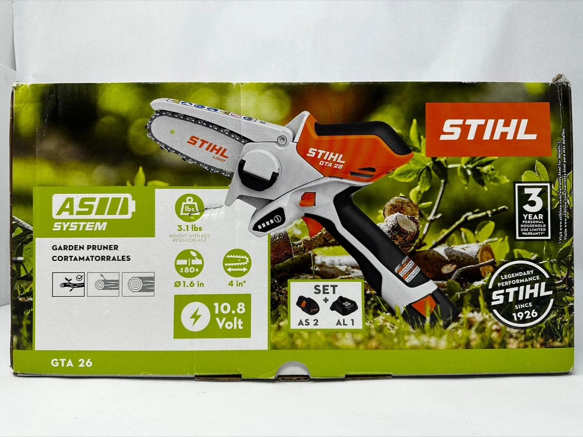 STIHL GTA 26 Kit 10.8 Volt Garden Pruning Chainsaw Kit w