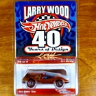 Hot Wheels RLC Tri Baby 7874/8500 Orange Larry Wood 40 Years of Design Redline