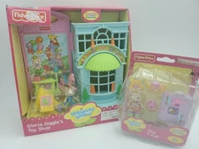 New Fisher Price Hideaway Hollow Lot Of 2 Gloria Giggles Toy Shop & Tina T Cup