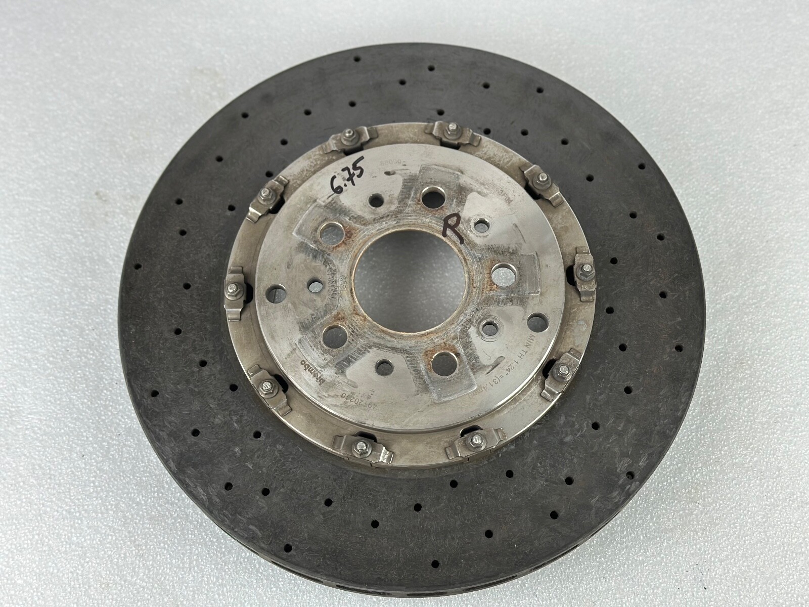Ferrari 458, California, California T BRAKE ROTOR CCM Rear  282121 / 304561 used