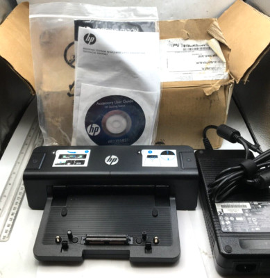 HP Docking Station With AC Adapter, CD, Manual, HSTNN-I11X NEW