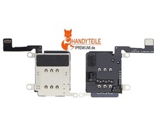 100 Original iPhone 12 Por Max SIM Card Reader Card Reader Card Slot Flex