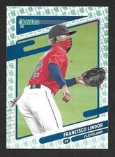 2021 Donruss Statue of Liberty #139 Francisco Lindor With SP Photo Variation !