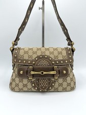 GUCCI Studded Horsebit Handtasche Tasche Bag Schultertasche Borsa Sac Pochette
