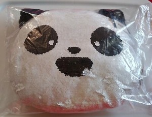panda sequin pillow