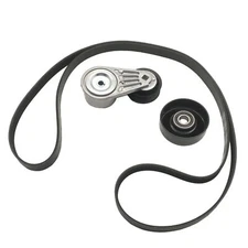 Serpentine Belt Tensioner Pulley Kit for Ford Explorer Sport Mazda Mercury 4.0L