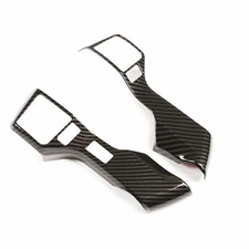 For Toyota Tacoma 2016-2022 ABS Carbon Fiber Steering Wheel Button Cover Trim