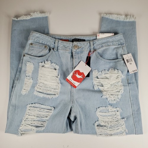 Hot Kiss Mom Jean Size 13 High Rise 