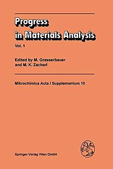Progress in Materials Analysis: Vol. 1: Proceedings Of T... | Buch | Zustand gut