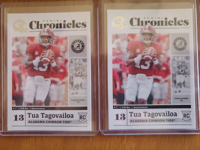 TUA TAGOVAILOA RC Lot X2 Chronicles Draft Picks X2 No.24 