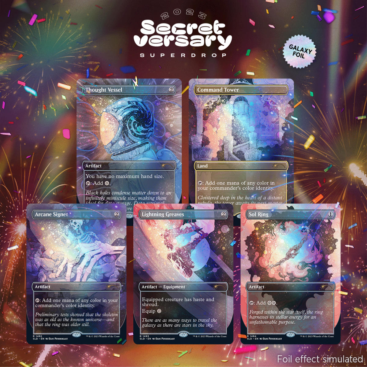 🪐 Secret Lair - Through the Wormhole - Galaxy FOIL - Sol 🪐 Secret Lair - Through the Wormhole - Galaxy FOIL - Sol