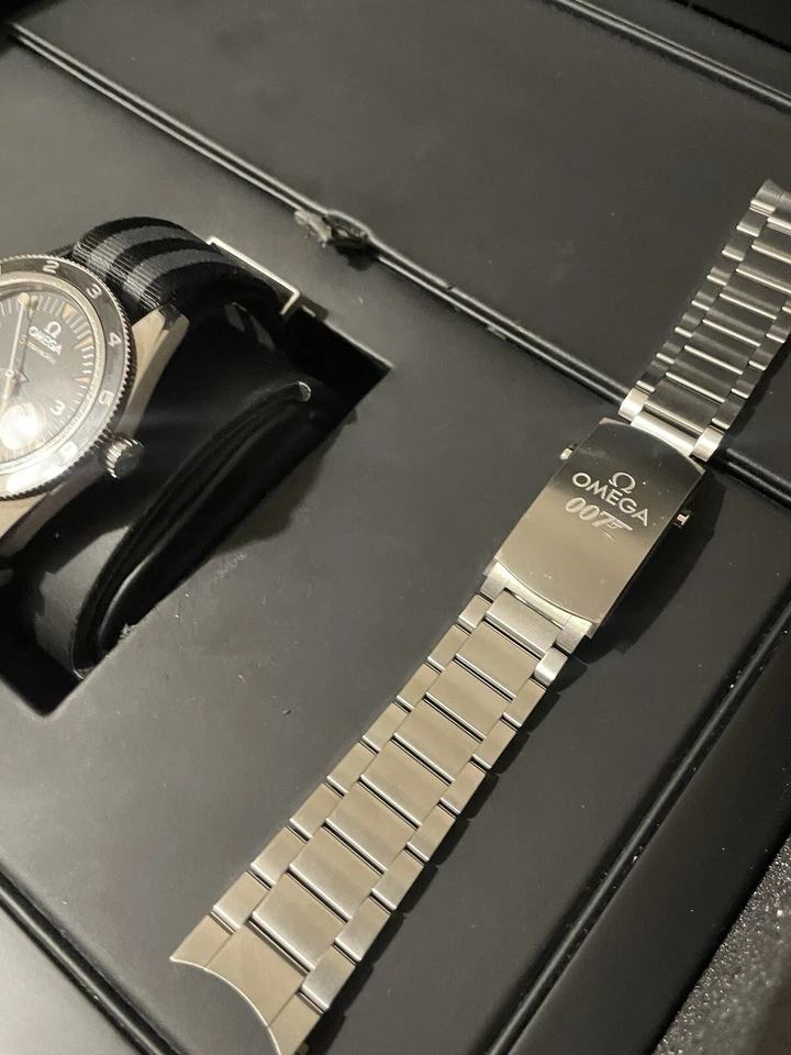 OMEGA OMEGA Seamaster 300 Master Co-Axial Chronometer Men's Black Watch, photo 4 of 5
