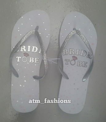 primark bride flip flops