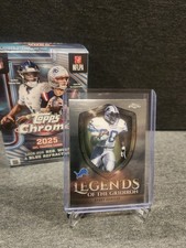 2025 Topps Chrome - Legends Of The Gridiron Barry Sanders #LOG-11