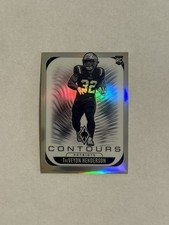 2025 Panini Phoenix - Contours TreVeyon Henderson #22 (RC) NFL Football