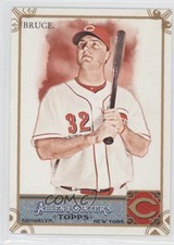 2011 Topps Allen & Ginter's Ginter Code Puzzle Border Jay Bruce #197 0b5