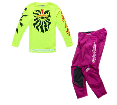2026 TROY LEE DESIGNS TLD GP PRO KIT CYCLOPS YELLOW/FUCHSIA/PURPLE - YOUTH