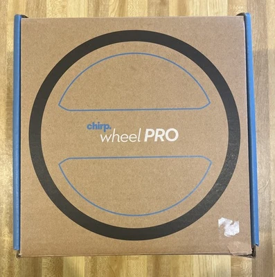 Chirp Wheel Pro Massage Vibration Therapy Back Pain Relief Roller 10" Black - Image 1 of 3