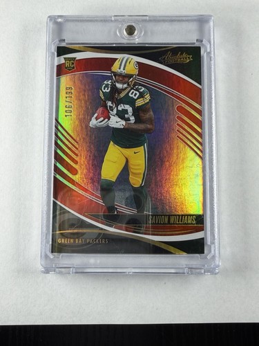 2025 Panini Absolute Savion Williams Base (RAW)