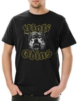 Wolf Odins Herren T-Shirt Geri Freki Thor Odin Wikinger Vikings MjöLnir Walhalla
