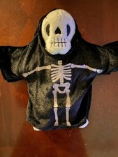 Vintage Ty Beanie Babies HALLOWEEN Creepers Skeleton Plush With tags 2000