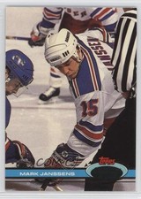 1991-92 Topps Stadium Club Mark Janssens #113 0a4