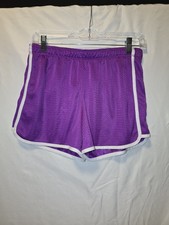 JUSTICE SHORTS GIRLS YOUTH 16 PURPLE