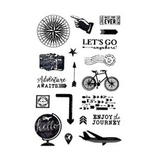 Reusable Silicone Stampers Scrapbooking Stencil for DIY Scrapbooking Journaling