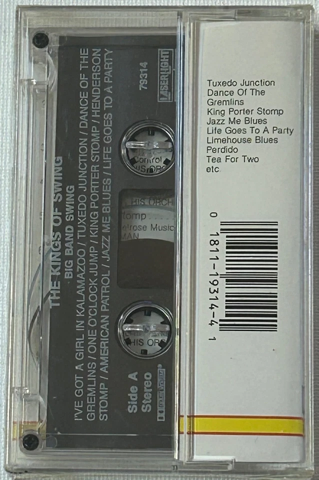 VTG. N.O.S. The Kings of Swing by The Glenn Miller,Tommy Dorsey,Benny Goodman,) - Image 2 of 2