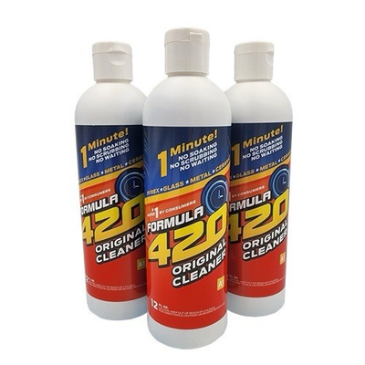 #ad #ad Glass Cleaner Ceramic Metal Bong Hookah Safe Cleaner 12 Oz Bottle 3 Pack $34.95
