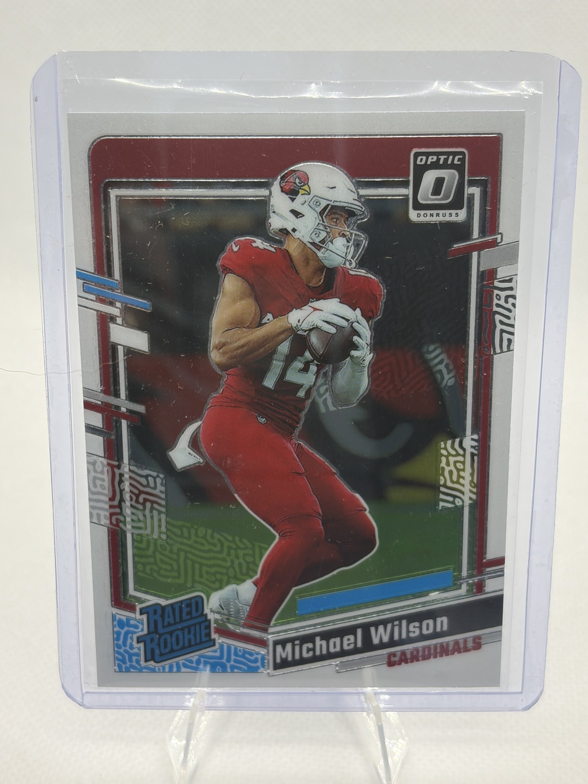 2023 Donruss Optic #204 Michael Wilson RC Arizona Cardinals Rookie