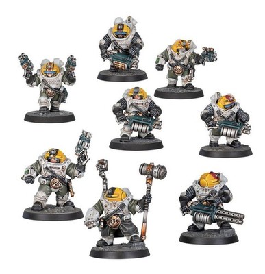 Warhammer 40K Necromunda Ironhead Squat Prospectors Gang Pro Painted Commission