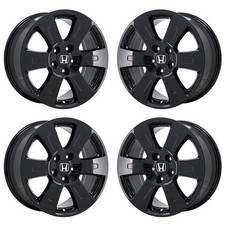 18" Honda Ridgeline  Gloss Black Wheels Rims Factory OEM 64105 2014-2020 Set