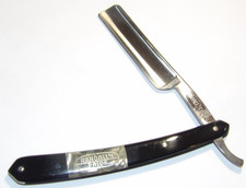 VINTAGE RANDALL'S PRIDE BARBER STRAIGHT RAZOR! DURHAM INSTITUTE OF BARBERING! NC
