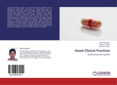Good Clinical Practices Quality Assurance Systems Hardik Prajapati (u. a.) Buch