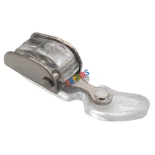 Snap On Narrow Zipper Foot FOR SINGER Slant "skinny" Low & High Shank Sewing