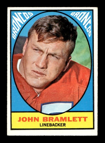 John Bramlett #38 1967 Topps card