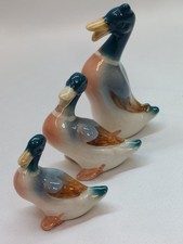 Antique Vintage Beswick Laughing Ducks Full Set of Three 919a- 919b-919c