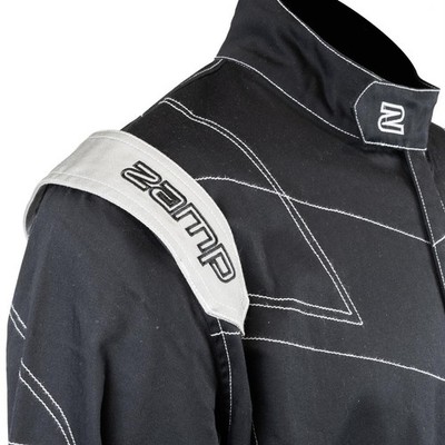 Zamp R02J003L ZR-11 SFI Black Racing Jacket, Large