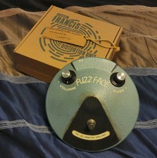 Ivor by Dustin Francis Vintage Modified Fuzz Face BC183 Blue 1970